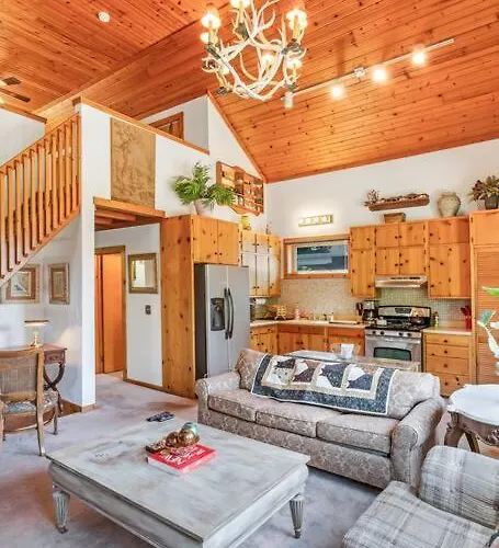 Quaint Riverfront Barn Chalet